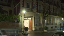 Embajada de Argentina tras la muerte de Maradona