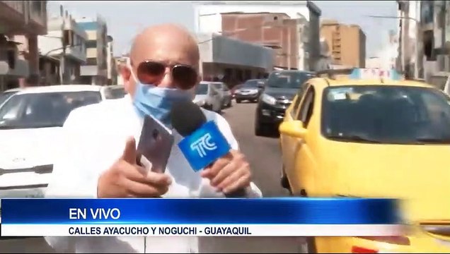 EN VIVO | Así roban a los conductores de vehículos en el centro de Guayaquil