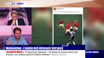120% Net: Maradona, l’adieu des réseaux sociaux - 26/11