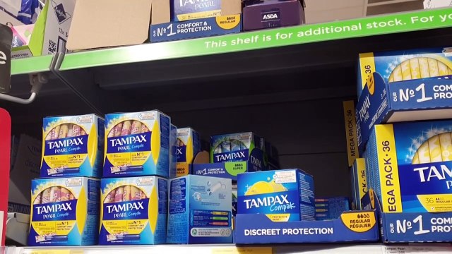 Absorventes e tampões de graça