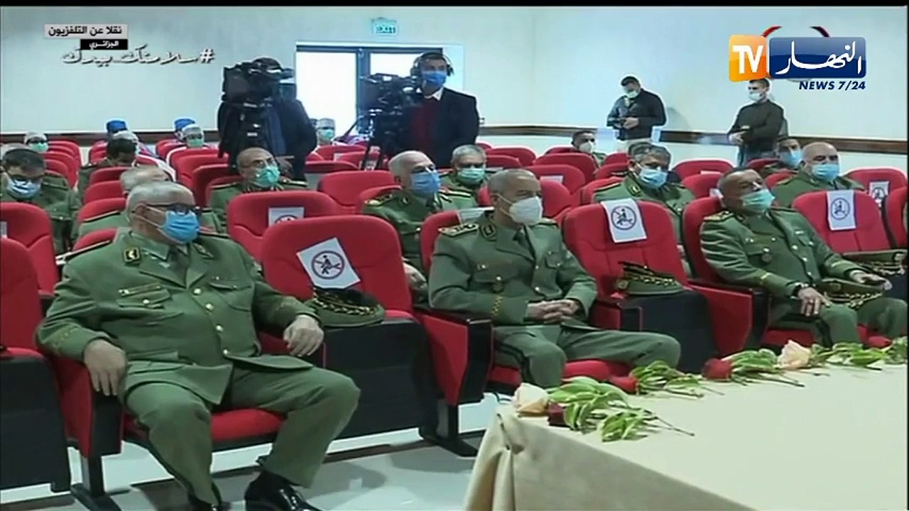 دفاع: الفريق شنقريحة يقف عن جاهزية المرافق داخل المركز الصحي