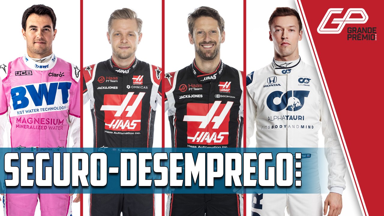 F1 2020: Qual o futuro dos desempregados PÉREZ, MAGNUSSEN, KVYAT e GROSJEAN? | GP às 10