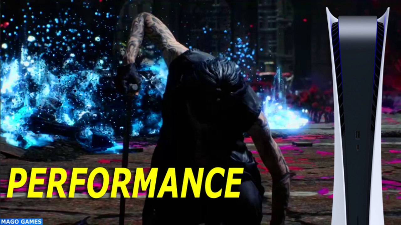 Jogando Devil May Cry Special Edition PS5