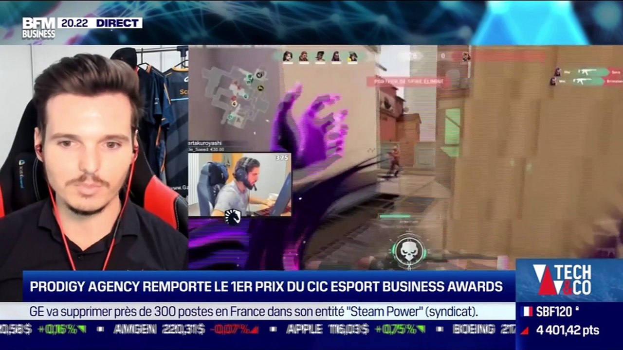 Jérôme Coupez (Prodigy Agency) : Prodigy Agency remporte le premier prix du CIC Esport Business Awards – 26/11