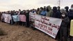 مئات الفلسطينيين يحتجون في صحراء النقب رفضا لسياسات إسرائيل لمصادرة الأراضي