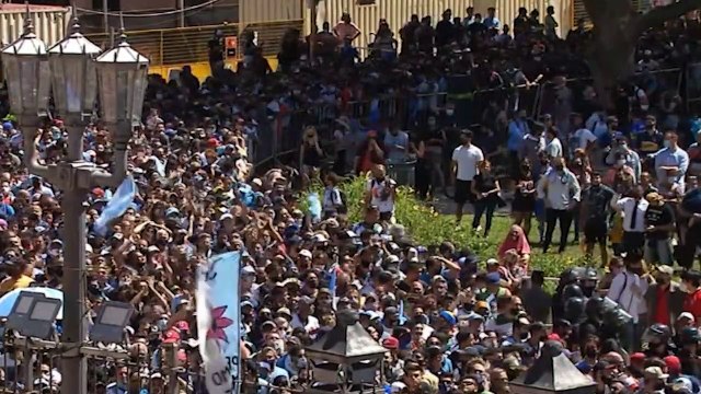 El caos en la Casa Rosada obliga a suspender el velatorio de Maradona