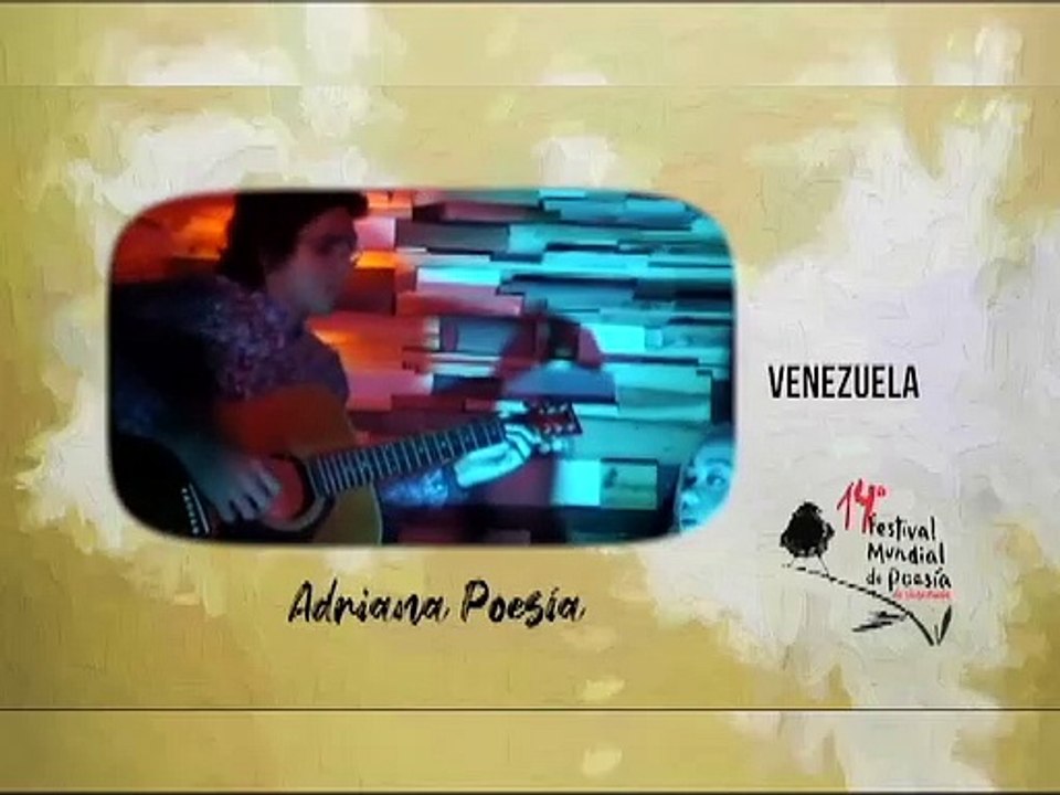 Adriana Poesía presente en el 14° Festival Mundial de Poesía de Venezuela