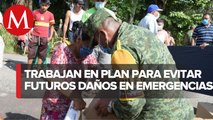 En Tabasco, habrá atención para impulsar economía tras inundaciones: Protección Civil