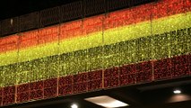 La Navidad ‘patriótica’ arranca en Madrid con el encendido de las luces con los colores de la bandera de España