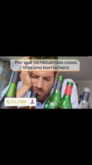¿Por qué olvidamos cosas después de beber? | Salud 180