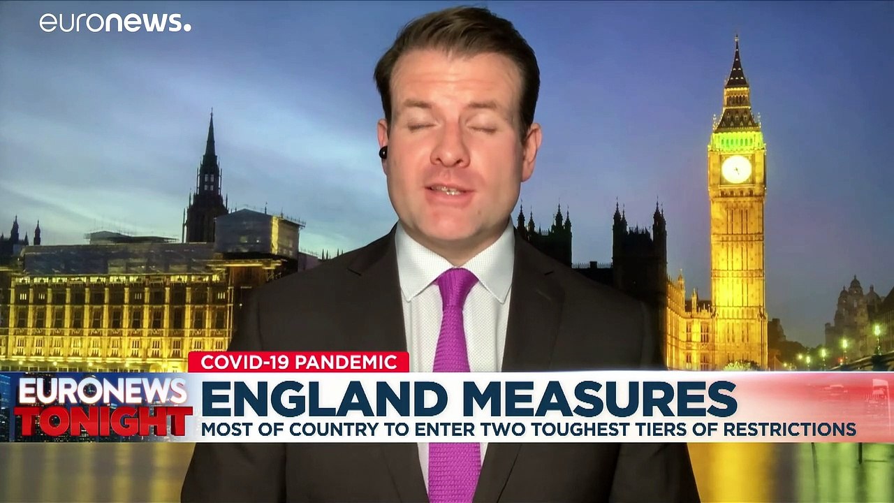 Coronavirus: England unveils map of restrictions with 99% of population in two toughest tiers