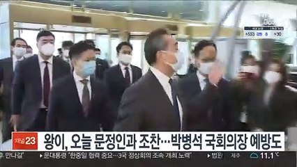 Télécharger la video: 왕이, 문정인과 조찬…박병석 국회의장 예방도