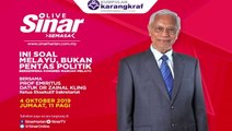 [LIVE]: Ini Soal Melayu, Bukan Pentas Politik, Bersama Prof Emiritus Datuk Dr Zainal Kling  #SinarLive #SinarHarian #SinarTV
