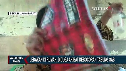 Rumah Penyimpanan Elpiji di Bekasi Terbakar Diduga Akibat Kebocoran Gas