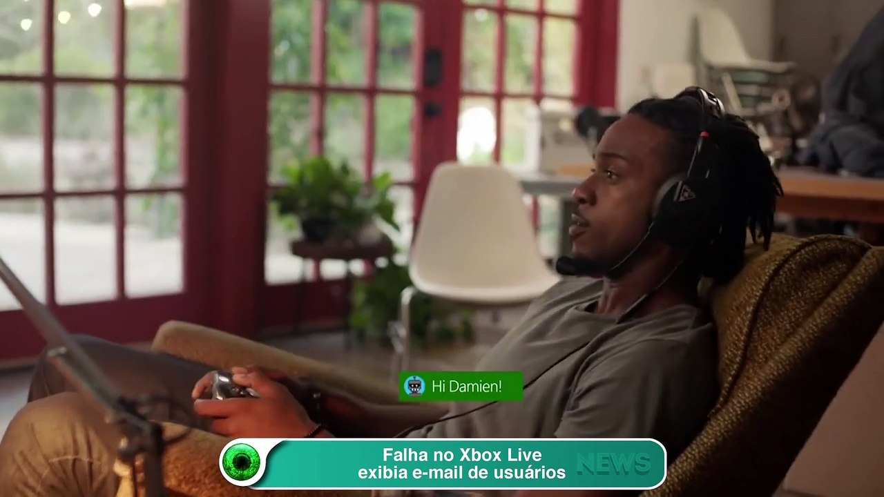 Falha no Xbox Live exibia e-mail de usuários