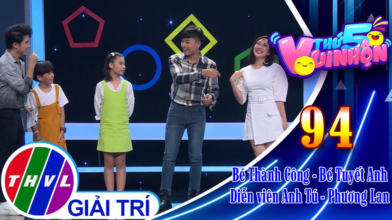 Phần giao lưu giữa đội Bé Thành Công - Bé Tuyết Anh và đội diễn viên Anh Tú - Phương Lan