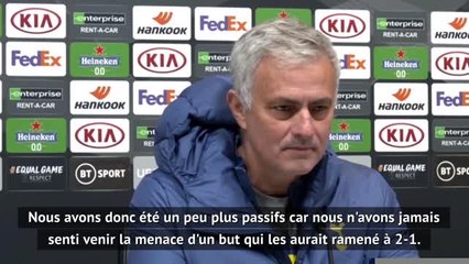 Groupe J - Mourinho : "Une très bonne première période"