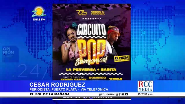 Cesar Rodríguez, Periodista desde Puerto Plata ofrece detalles sobre lo sucedido con la Perversa