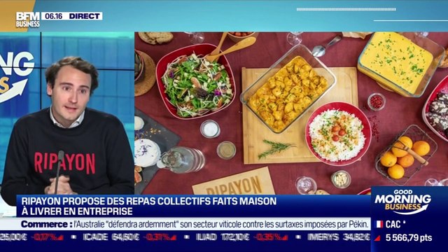 La pépite: Ripayon propose des repas collectifs faits maison à livrer en entreprise - 27/11