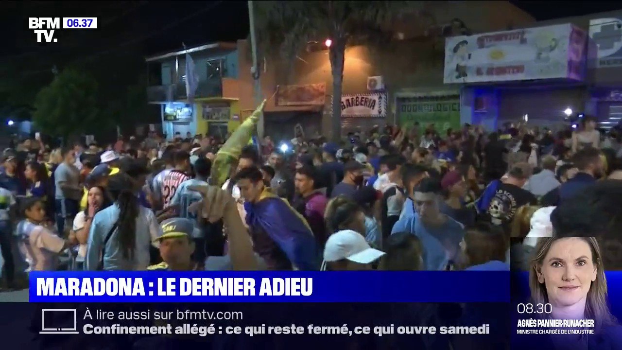 Les Argentins rendent un dernier hommage à Diego Maradona