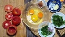 Nấu Ăn Với Trứng Hấp Cà Chua