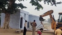 नोटिस का जवाब तक नहीं दिया था पुलिस विभाग के साथ कॉलोनी को तोड़ा