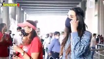 Disha Patani & Diana Penty Snapped at the Airport | SpotboyE