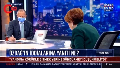 Akşener "Ağlıyorum" dedi... Canlı yayında anlattı