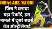 IND vs AUS 1st ODI: Aaron Finch goes past 5000 runs in clash vs India | Oneindia Sports