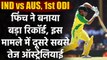 IND vs AUS 1st ODI: Aaron Finch goes past 5000 runs in clash vs India | Oneindia Sports