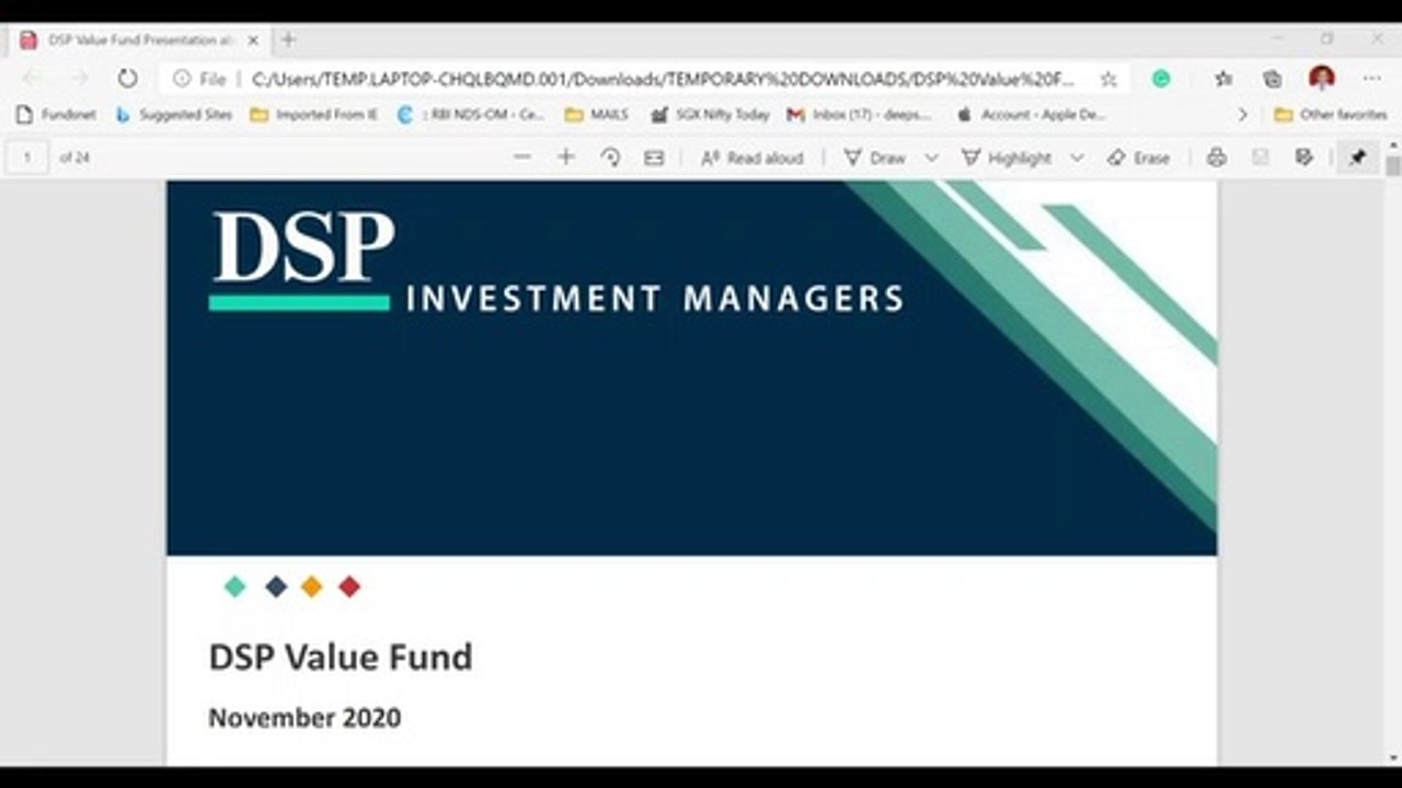 DSP Value Fund NFO 2020 Review | DSP Value Fund NFO Should you invest?