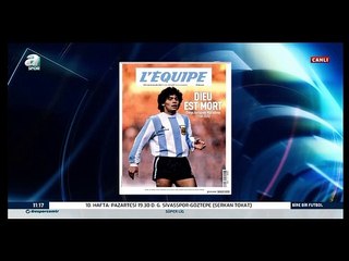 A Spor canlı yayınında orta parmak hareketi