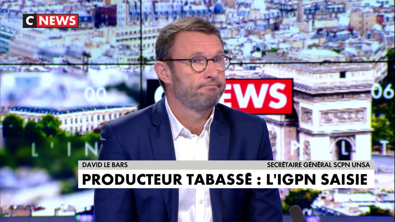 Policiers suspendus : « On voit une scène qui dégénère totalement et qui est totalement inacceptable », réagit David Le Bars, secrétaire général SCPN UNSA, dans #LaMatinale