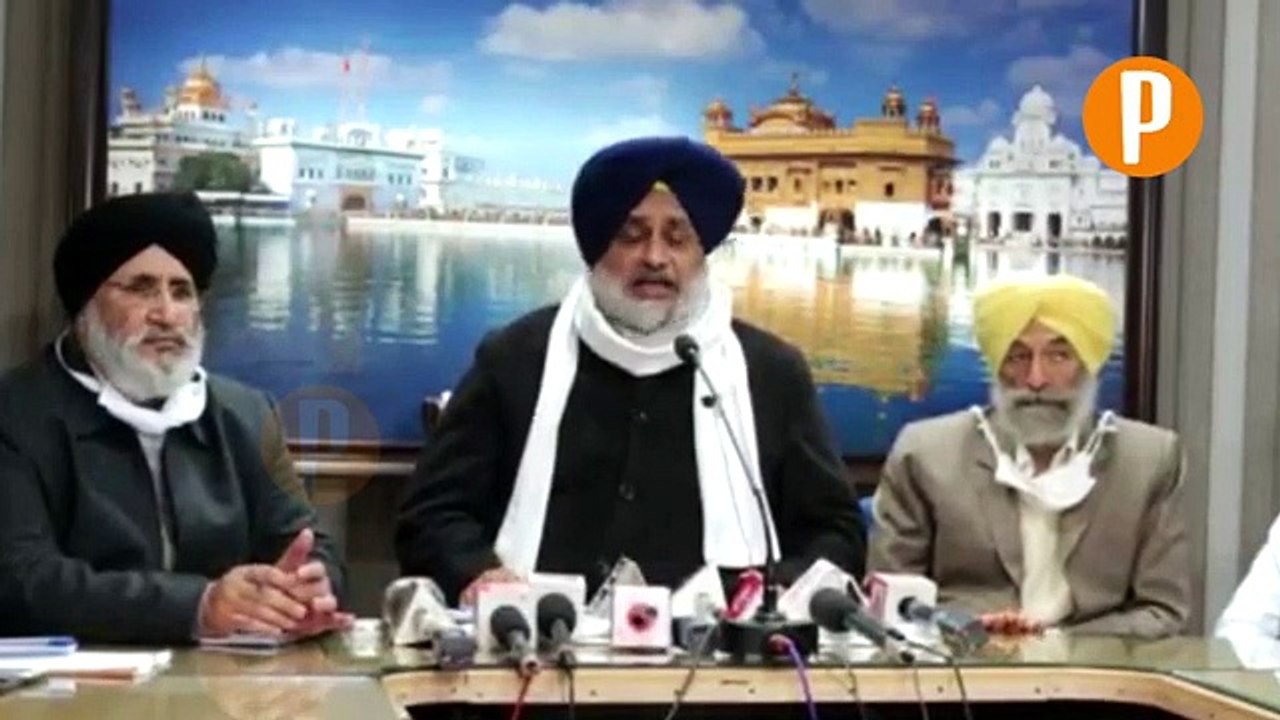 Sukhbir Badal Announced to Support Farmers in Their Protest in Delhi Against Modi Government