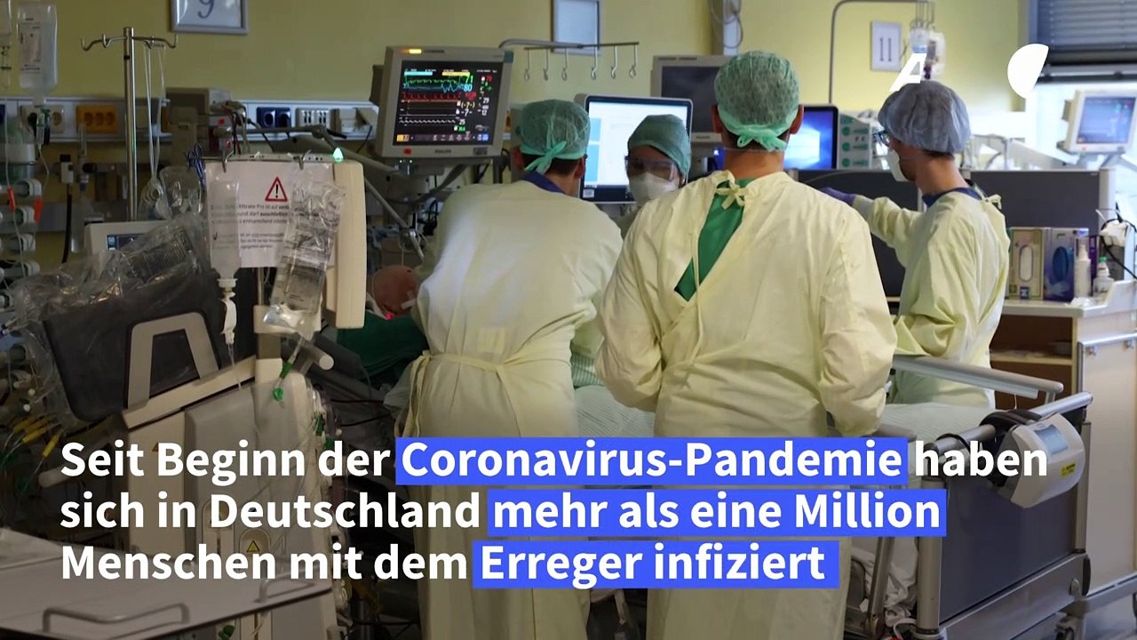 Mehr als eine Million Corona-Infektionen in Deutschland
