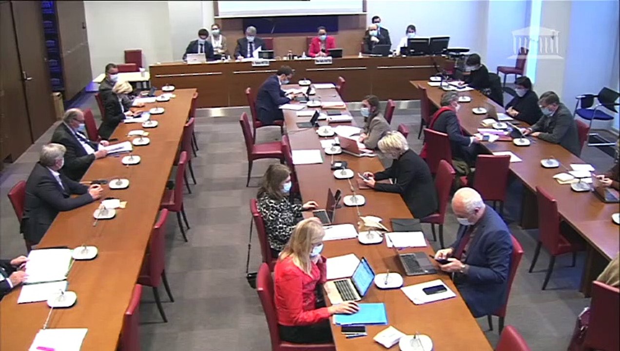 Gisèle Bémouret : Intervention en Commission AS: PPL visant à instituer une carte Vitale biométrique.