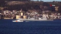 Mısır savaş gemileri Çanakkale Boğazı’ndan geçti