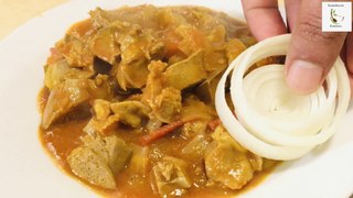 Chicken Liver and Gizzard Masala Recipe | Simple & Easy | Chicken Liver and Gizzard Curry Recipes | Indian Recipes | South Indian Recipes
