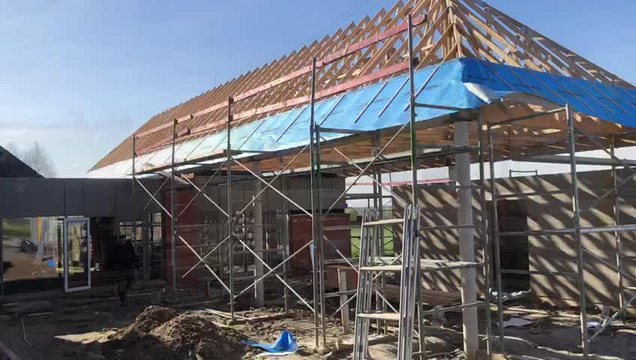 Frasnes lez anvaing renovation ecole