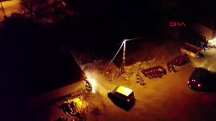 Evin salonuna tünel açan definecilere operasyon: 5 gözaltı