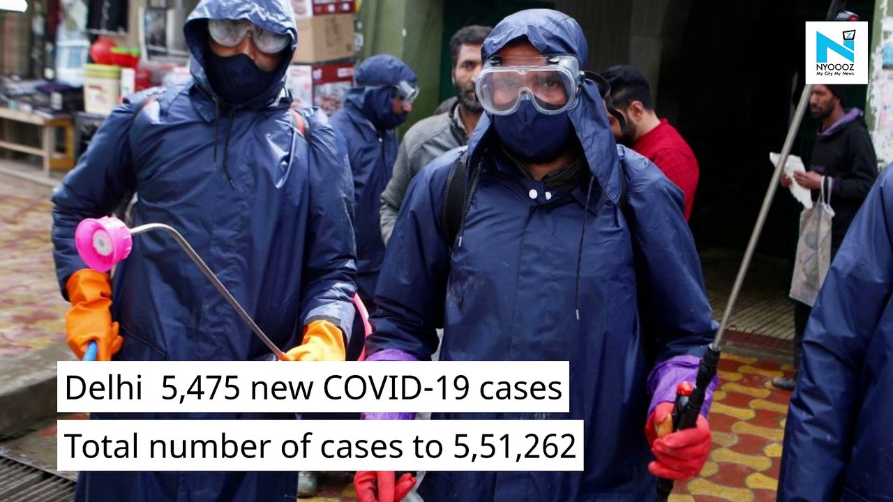 COVID-19: Delhi records 5,475 new cases, 91 deaths in 24 hours; total tally crosses 5.51 lakh
