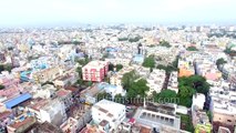 Chennai from the air_ stadium, Madras Club, Fort William, Georgetown and general city views