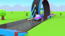 Learning Colors with Street Vehicles Passing through Loop - Toy Cars for KIDS
