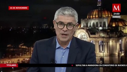 Milenio Noticias, con Alejandro Domínguez, 26 de noviembre de 2020