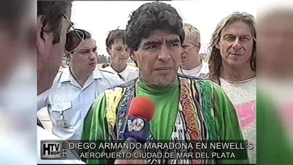 DIEGO ARMANDO MARADONA AEROPUERTO DE MAR DEL PLATA