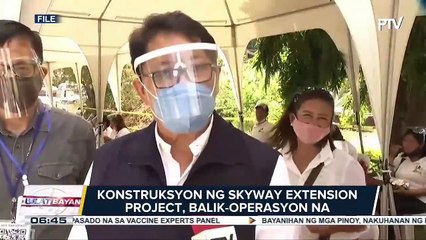 Konstruksyon ng skyway extension project, balik-operasyon na; Elevated busway, itatayo sa ilang bahagi ng EDSA; Weekend shutdown ng MRT-3, ipatutupad simula bukas