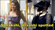 Sonakshi Sinha, Urvashi Rautela step out in style