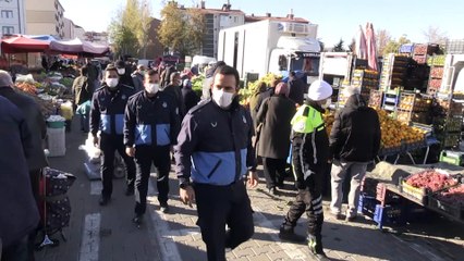 NEVŞEHİR - İç Anadolu'da Kovid-19 tedbirleri denetimi