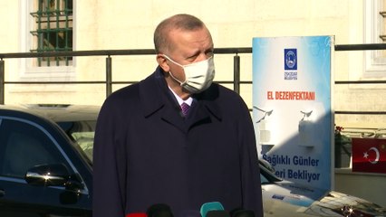 Cumhurbaşkanı Erdoğan: Biz şu anda Sağlık Bakanlığımızın da attığı adımlarla tedbirleri almaya mecburuz ve alacağız