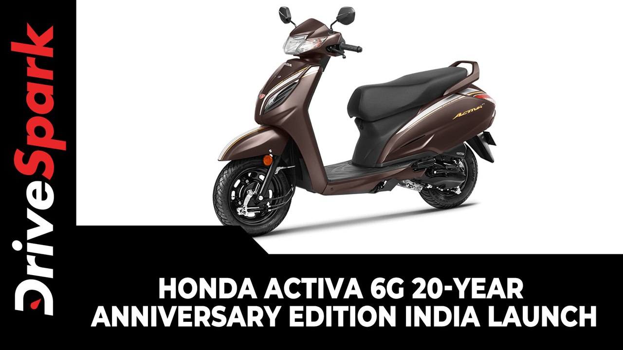 Honda Activa 6G 20-Year Anniversary Edition | India Launch | Prices, Variants, Specs & Other Updates